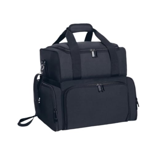 predolo Nagellack-Etui-Organizer-Box-Halter, doppellagige Nagellack-Tragetasche, für Fingernagellack von predolo