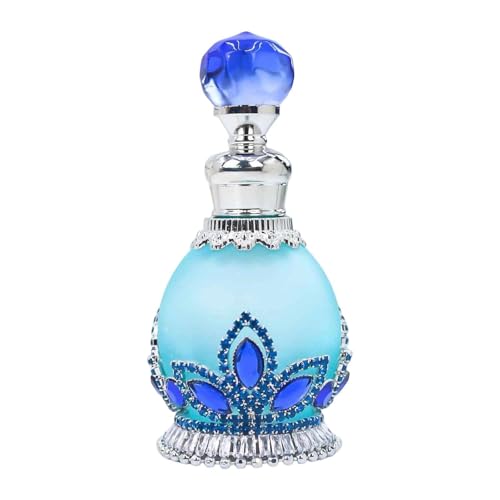 predolo Parfümflasche, Parfüm-Sprühflasche, 15 ml, leere Flaschen, Behälter für ätherische Öle für Damen, Hellblau von predolo