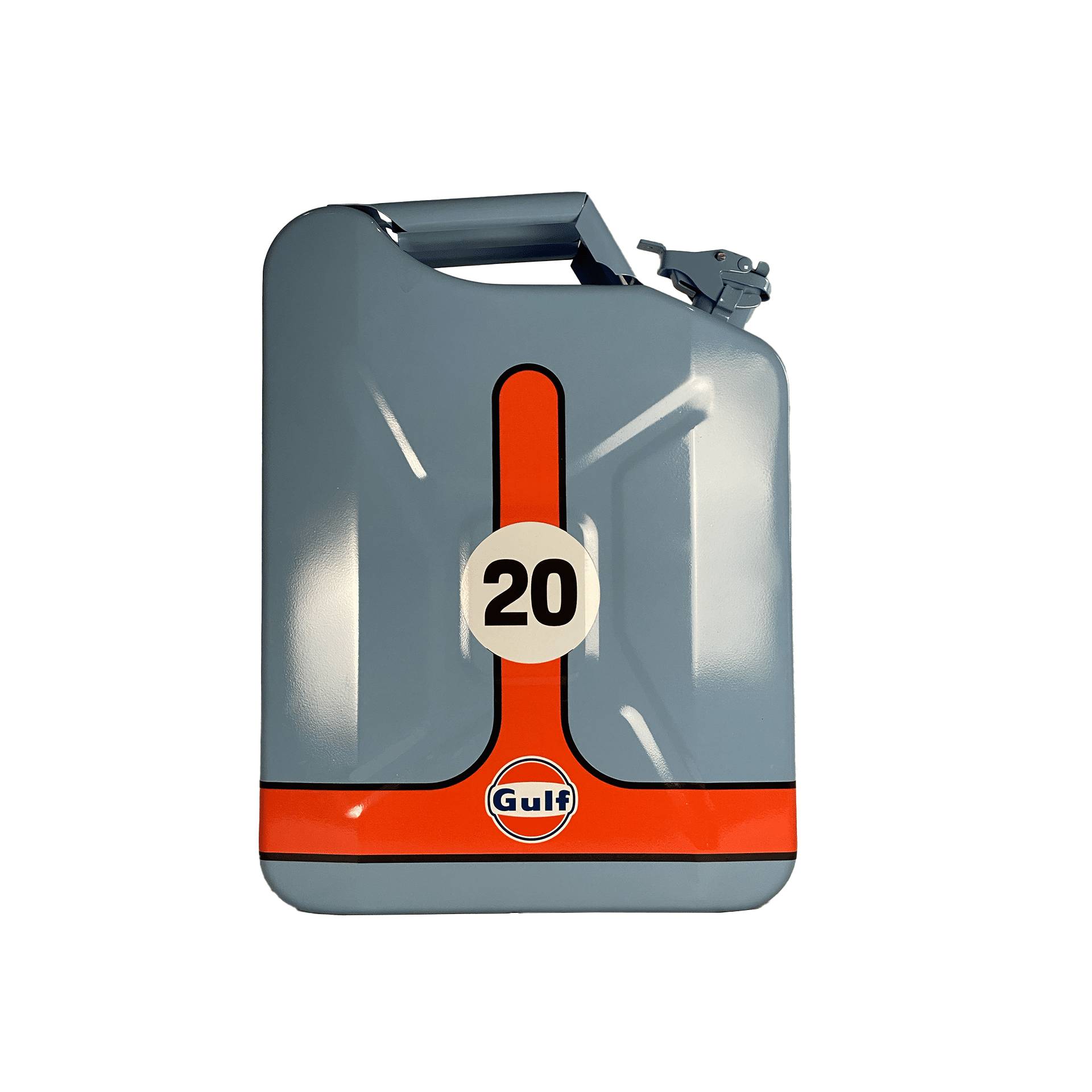 preloved - preloved Kanister mit Gulf-Racing-Motiv - PK Werks Koffer24 von preloved