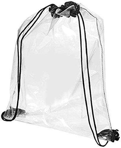 Premium Rucksack Sportbeutel Transparent Kordelzug von presents & more