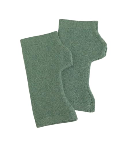 Prettystern reine Kaschmir Cashmere Pulswärmer Hand-Stulpen handgelenk-wärmer Damen Fingerlose wrist warmers Handschuhe Türkis-grün von Prettystern