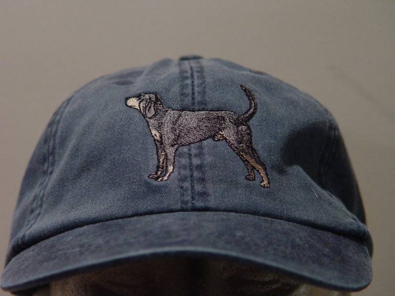 Coonhound Black Tan Hundemütze - Bestickte Herren-Frauen-Baseballmütze Preis Für Stickereibekleidung 24 Farbkappen Mama Und Papa, Jagdgeschenk von priceapparel