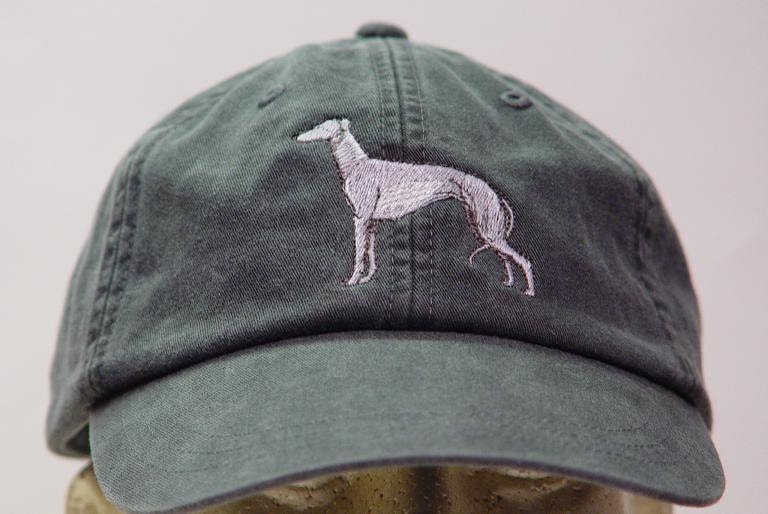 Greyhound Dog Hat - Eine Gestickte Mann-Frauen-Baseball-Geschenkmütze Preis Stickerei-Bekleidung 24 Farben Erwachsene Mama Papa von priceapparel