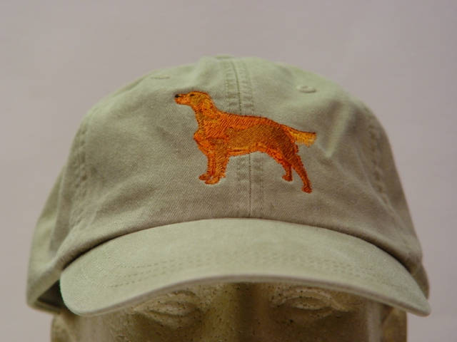 Irish Setter Hundemütze - Gestickte Herren-Frauen-Canine-Baseballmütze Preis Stickerei Bekleidung Mama Papa Geschenk Mützen Familie Haustier Rote von priceapparel