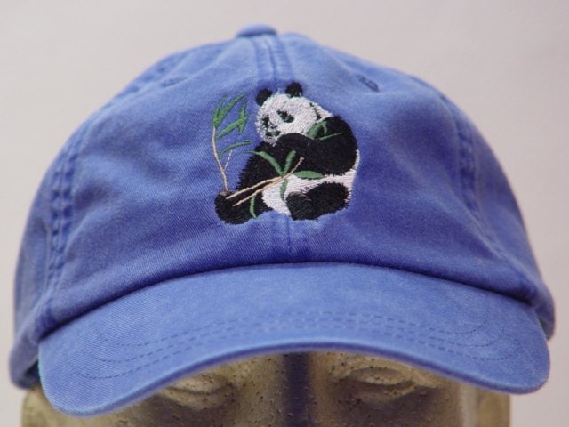 Panda Bear Hat - Eine Gestickte Männer Frauen Wildlife Baseballkappe Preis Stickerei Bekleidung 24 Farbe Mama Papa Geschenk China Erwachsene von priceapparel