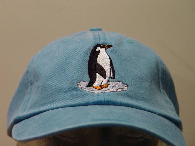 Pinguin Hat - Eine Gestickte Wasservogel Männer Frauen Wild Cap Preis Stickerei Bekleidung 24 Farbe Erwachsene Mama Papa Geschenk Caps Flightless von priceapparel