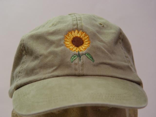 Sonnenblume Hut - Eine Gestickte Frauen Männer Herbst Garten Baseballkappe 24 Farben Erwachsene Mama Papa Geschenk Kappen Verfügbar Preis von priceapparel