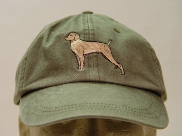 Vizsla Dog Hat - Eine Gestickte Männer Frauen Baseball Canine Cap Preis Stickerei Bekleidung 24 Farbe Erwachsene Mama Papa Geschenk Sporting Pointer von priceapparel