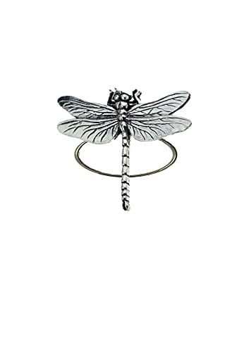 C3 Libellen-Ring aus englischem Zinn, verstellbar, handgefertigt in Sheffield C3 Libellen-Ring aus englischem Zinn, verstellbar, handgefertigt in Sheffield von prideindetails