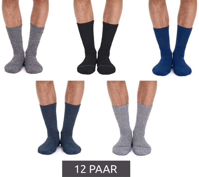 12 Paar primair socks. nachhaltige Freizeit-Socken Baumwoll-Socken lange Strick-Socken 53200 Schwarz/Weiß/Hellgrau/Dunkelgrau 12 Paar primair socks. nachhaltige Freizeit-Socken Baumwoll-Socken lange Strick-Socken 53200 Schwarz/Weiß/Hellgrau/Dunkelgrau von primair socks.