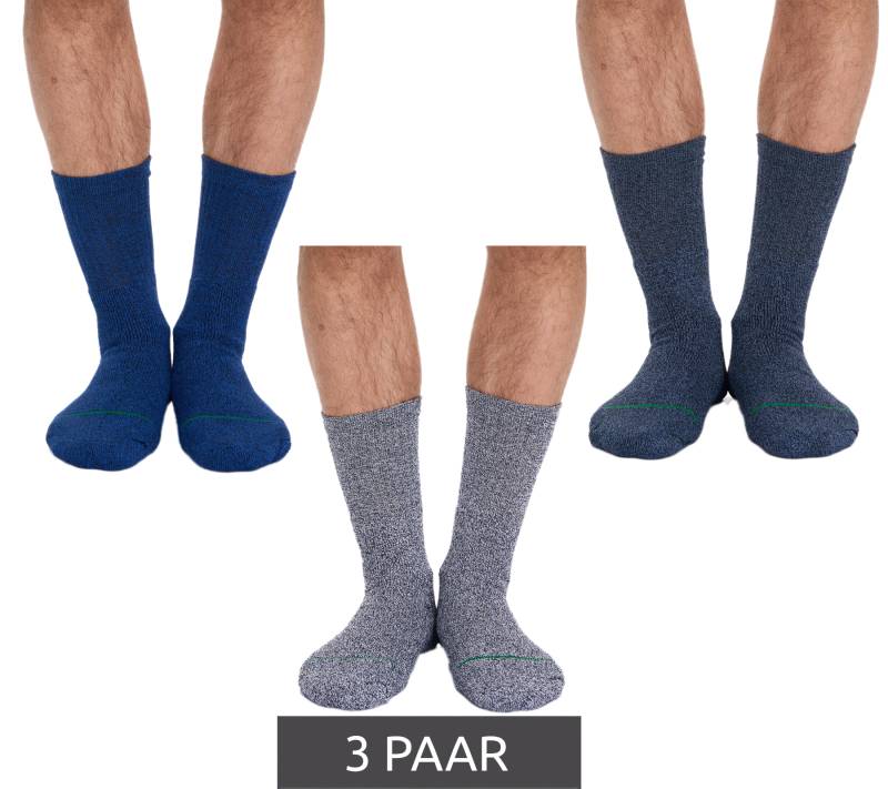 3 Paar primair socks. nachhaltige Freizeit-Socken Baumwoll-Socken lange Strick-Socken 53200-7004 Royalblau/Dunkelblau/Weiß 3 Paar primair socks. nachhaltige Freizeit-Socken Baumwoll-Socken lange Strick-Socken 53200-7004 Royalblau/Dunkelblau/Weiß von primair socks.