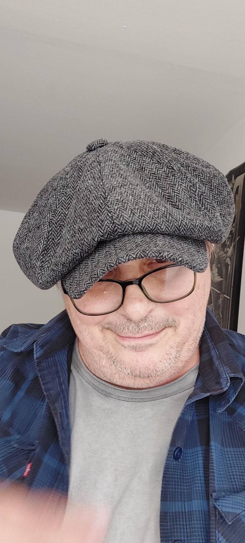 Mütze Modell Bandit Aus Grauer Wolle von primakcap