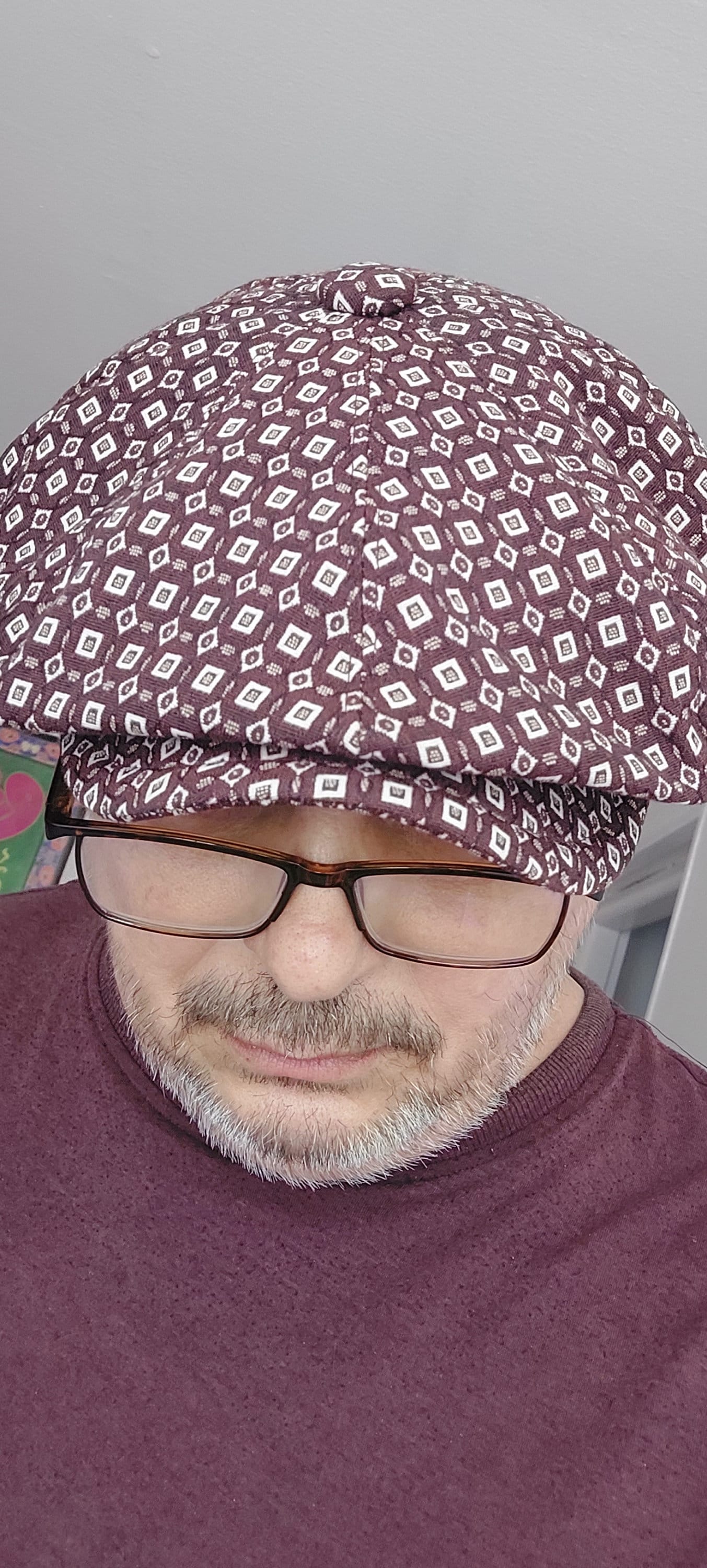 Sommerbraune Kappe Viskose-Mischung, Milchverzierung von primakcap