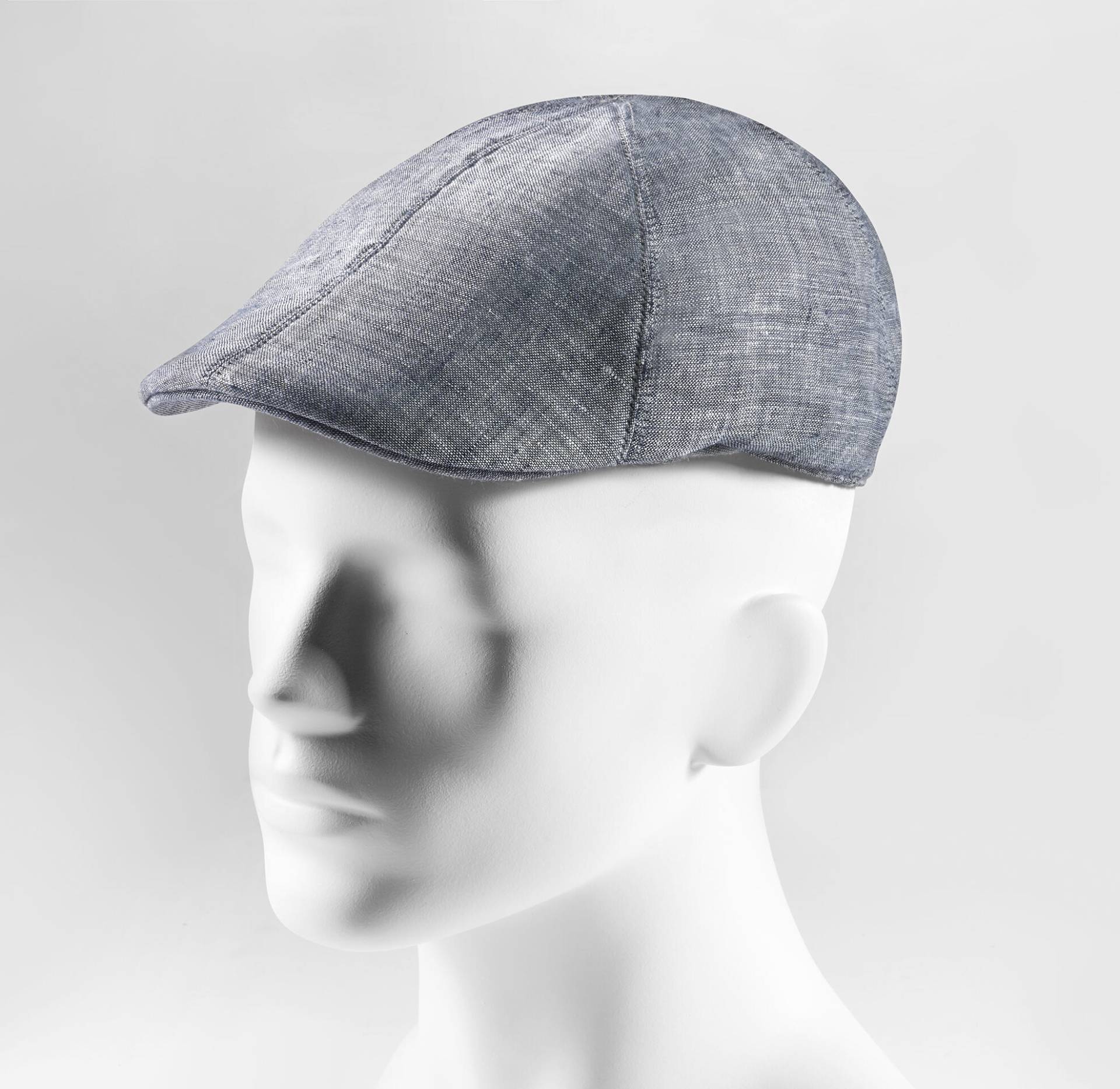 Denim Tom Tailor - Strickpullover mit leichten Ballonärmeln sicilian blue melange - Gr. - XS von Denim Tom Tailor