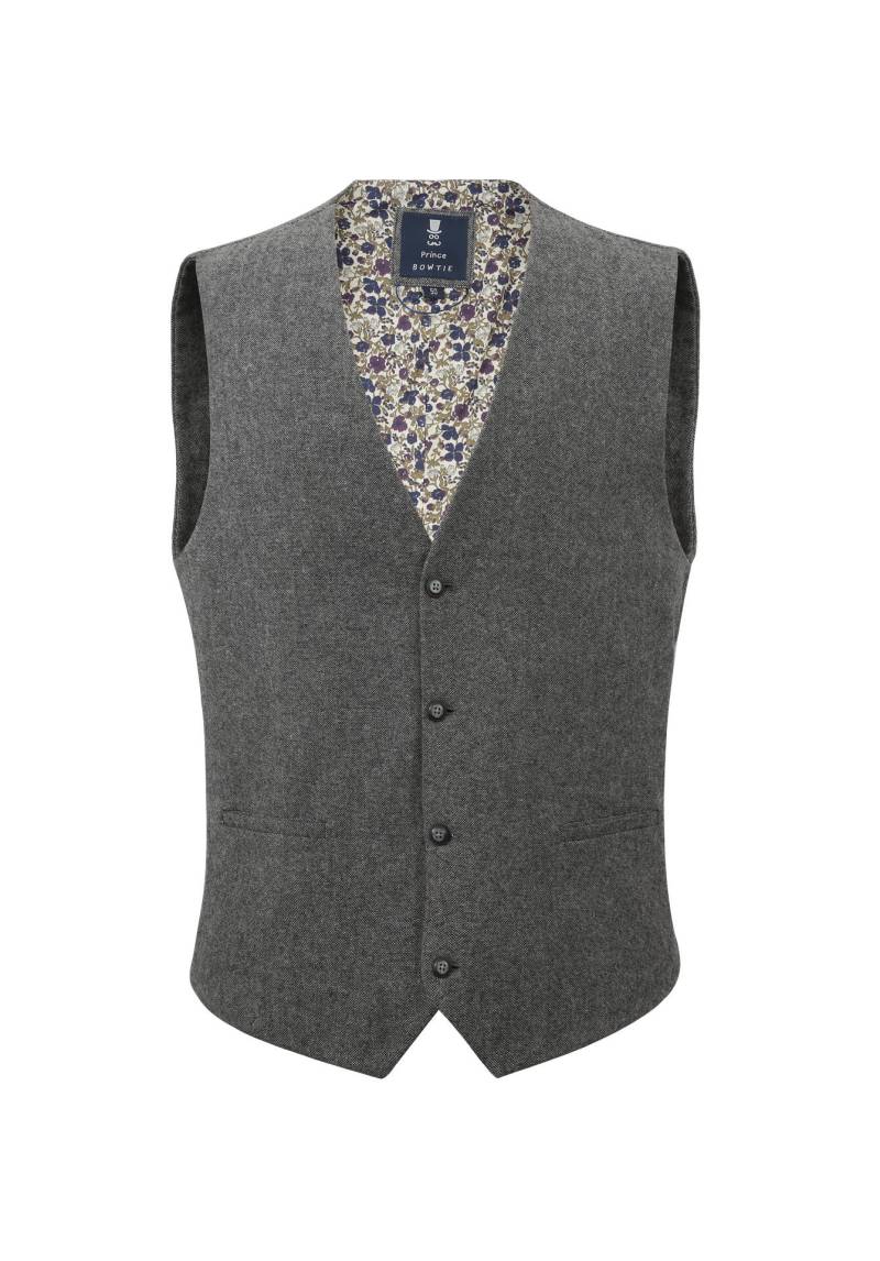 prince bowtie - Weste Uni m-grau - Gr. - 54 von prince bowtie
