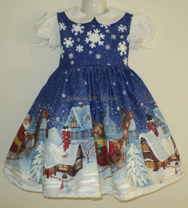 Neue Handgefertigte Daisy Kingdom Twas The Night Weihnachts Kleid Deluxe Custom Size von princesstrunk2