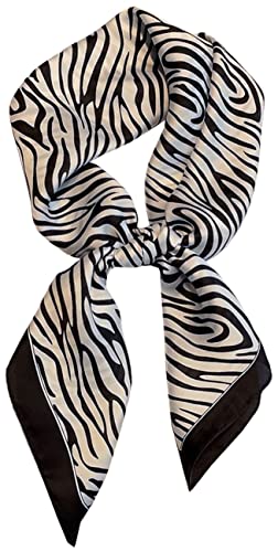 prinfantasy Scarf Sinnvolle Geschenke für Männer Halstuch Damen Frühling Handgelenk Bandana Halstuch Seidentuch Paisley Drucken Tuch Schal Kopftuch Multifunktion Unisex M070067 von prinfantasy