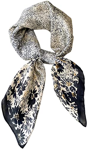 prinfantasy Stola Geschenk Frau Dame Silk Schal Square frauen Hochwertige Satin Mode Weiche Elegante Dünne Einkaufstasche Büro Dekoration Für Walking Strand Party 70 * 70 cm M070060 von prinfantasy