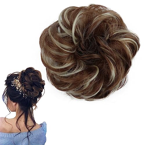 prinfantasy Haarverlängerungen Clip Hair Extensions Curly Haarteil Dutt Haargummi Hochsteckfrisuren Haarteil Haarverlängerung Gewellt Unordentlicher Dutt Haarknoten Pferdeschwanz für Frauen FQ029 prinfantasy Haarverlängerungen Clip Hair Extensions Curly Haarteil Dutt Haargummi Hochsteckfrisuren Haarteil Haarverlängerung Gewellt Unordentlicher Dutt Haarknoten Pferdeschwanz für Frauen FQ029 von prinfantasy