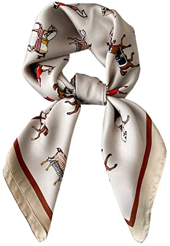 prinfantasy Halstuch Damen gepunktet - Nickituch Seide - Seidentuch für Damen mit Polka Dots Muster - Bandana Tuch perfekt für den Sommer Türkis M070071 prinfantasy Halstuch Damen gepunktet - Nickituch Seide - Seidentuch für Damen mit Polka Dots Muster - Bandana Tuch perfekt für den Sommer Türkis M070071 von prinfantasy