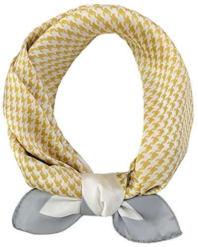 prinfantasy Halstücher für Damen Personalisierte Geschenke Frauen Seidentuch Haare Bandana Als Halstuch & Kopftuch verwendbar 70 x 70 cm Seidenschal Damen M070037 von prinfantasy