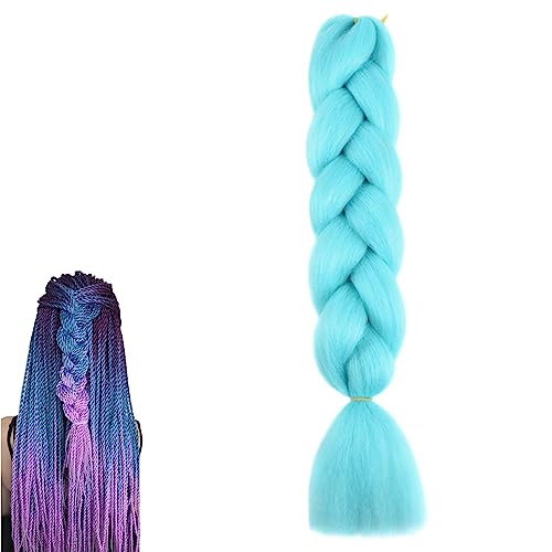 prinfantasy Jumbo Zöpfe Haar Flechten Braids Extensions Kunsthaar Synthetische Haarverlängerung für Frauen Synthetik Zöpfe Afro Hair für Braids Blau, BZ032 prinfantasy Jumbo Zöpfe Haar Flechten Braids Extensions Kunsthaar Synthetische Haarverlängerung für Frauen Synthetik Zöpfe Afro Hair für Braids Blau, BZ032 von prinfantasy