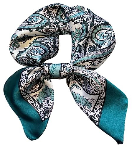 prinfantasy Schal Damen Abend Beste Freundin Geschenke Schal Damen Casual Basic Halstuch Herbstschal Eleganter Winterschal für Frauen Seidentuch Quadratisch Damen 070373 von prinfantasy