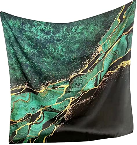 prinfantasy Seidentuch 90 x 90 Cm Geschenk Schwester Tuch Damen Elegant Seidenschals Damen Seide Leicht Seidentuch Silk Schal Halstuch Tuch Geschenk Frauen M090030 von prinfantasy