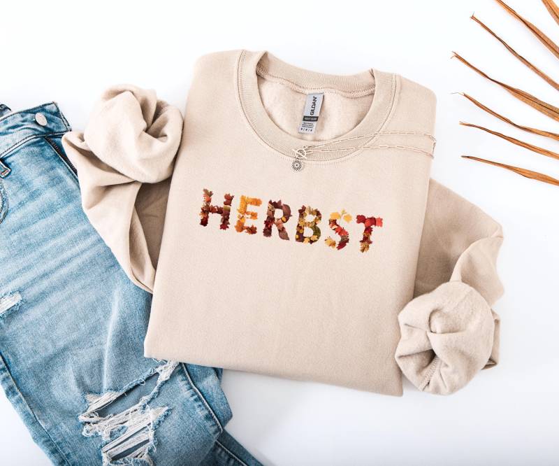 Sweatshirt Mit Herbstmotiv - Kuscheliger Pullover Für Damen & Herren, Herbst Sweatshirt, Herbstmode Damen, Geschenk Idee Herbstmode von printgifts4you