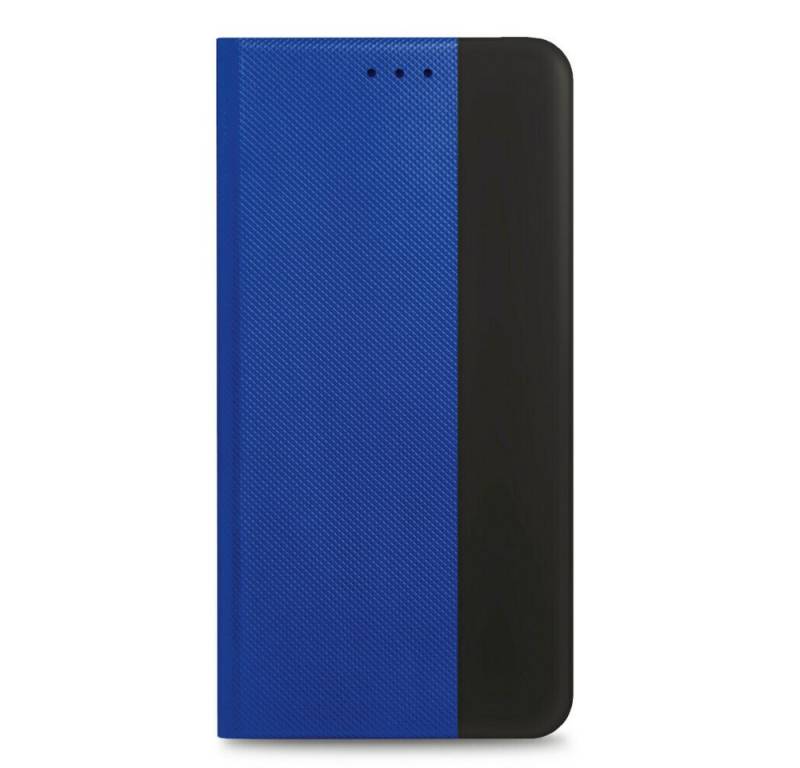 prio Handytasche prio Book Case Fashion für Samsung S23+ blau-schwarz (Book Cover) von prio