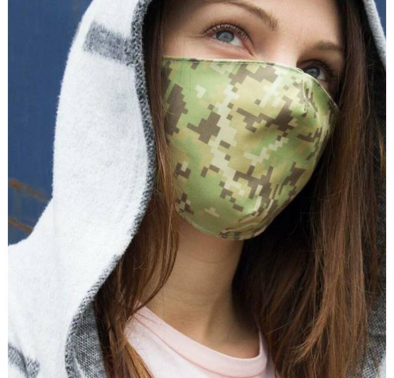 priocare Gesichtsmaske Wiederverwendbare Mode-Textilmaske Mundschutz Muster 7 Textilmaske von priocare