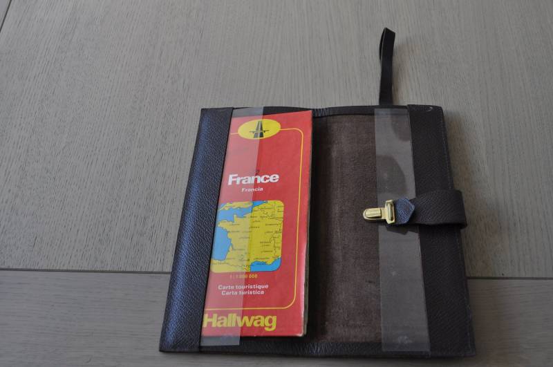 Vintage-Leder-Card-Inhaber von privatebazar