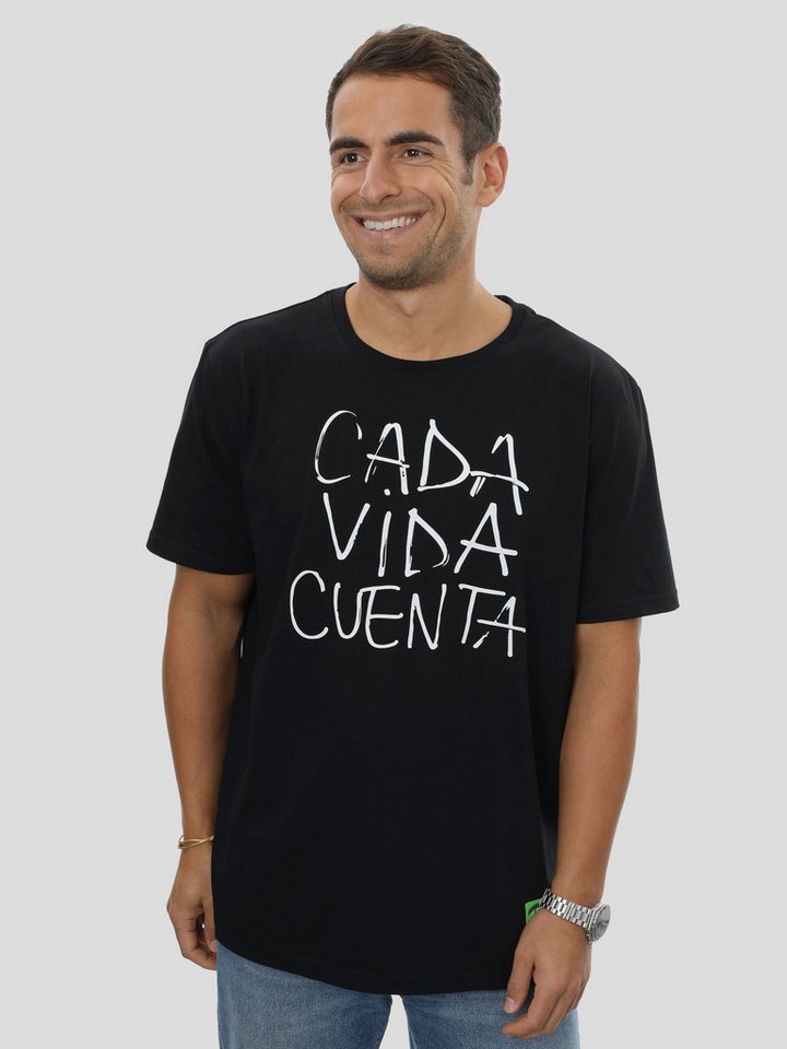 project eleven T-Shirt P11 T-Shirt Regular Männer mit Print in Schwarz von project eleven