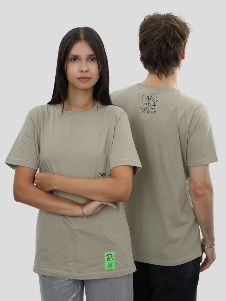 project eleven T-Shirt P11 T-Shirt Slim Fit Unisex in Olive von project eleven