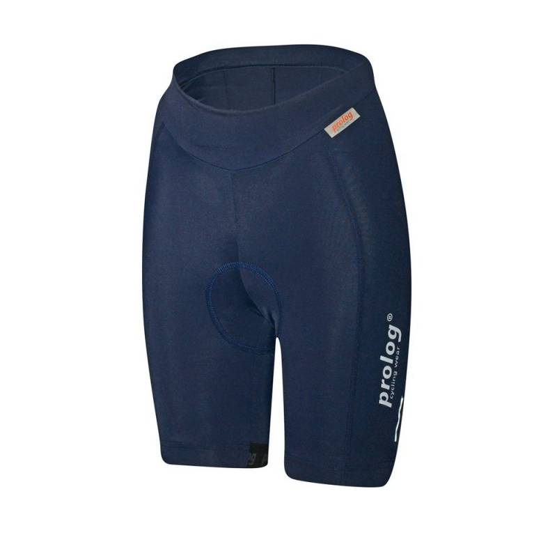 prolog cycling wear Fahrradhose Fahrradhose Damen kurz Sommer „easy fit 1- Navy“ Radhose ohne Träger 8 Std. Radmarathon Sitzpolster (baut sich immer wieder auf) von prolog cycling wear