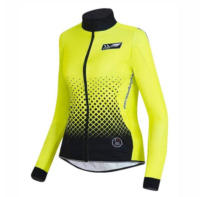 prolog cycling wear Funktionsjacke Fahrradjacke Damen Winter Softshell „Safety Jacket Zero Wind & Water“ von prolog cycling wear