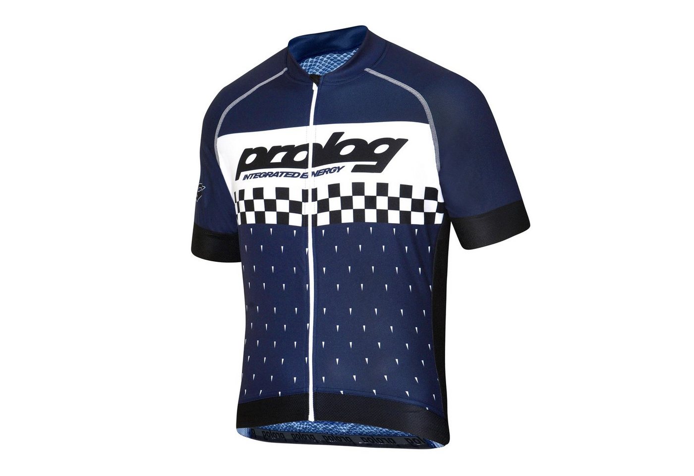 prolog cycling wear Radtrikot Herren Fahrradtrikot kurzarm „Integrated Energy Navy“, eng geschnittem von prolog cycling wear