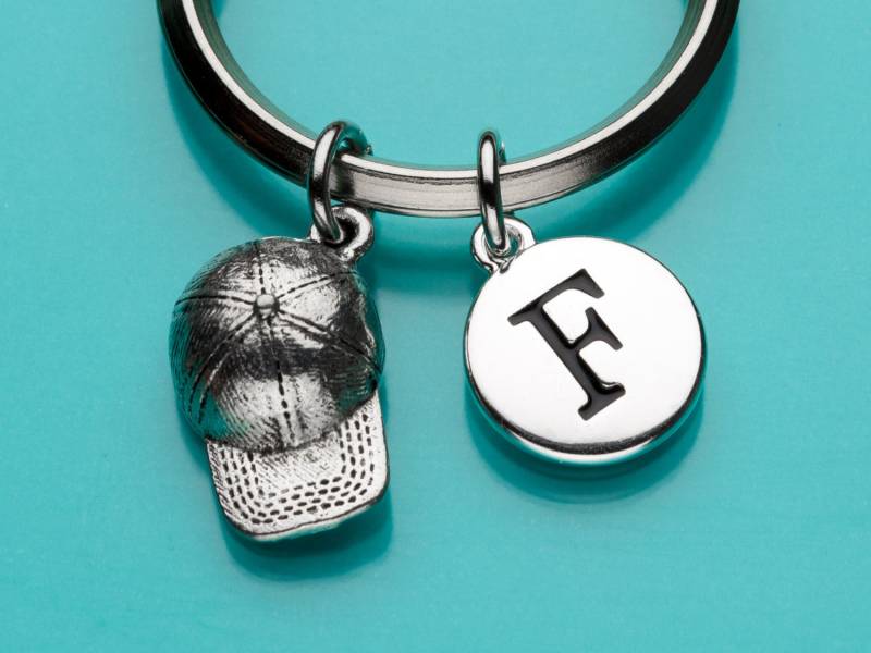 Baseball Cap Schlüsselanhänger, Schlüsselring Von Cap, Team Sport Charme, Anfängliche Keychain, Personalisierte Benutzerdefinierte Keychain Charme 29 von promisemeeverything2