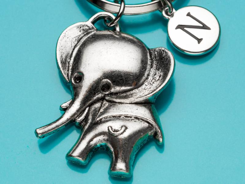 Elefanten-Schlüsselanhänger, Niedlichen Dschungel Tiere Charme, Erste Schlüsselanhänger, Personalisierte Benutzerdefinierte Charme Schlüsselbund, 891 Elefanten-Schlüsselanhänger, Niedlichen Dschungel Tiere Charme, Erste Schlüsselanhänger, Personalisierte Benutzerdefinierte Charme Schlüsselbund, 891 von promisemeeverything2