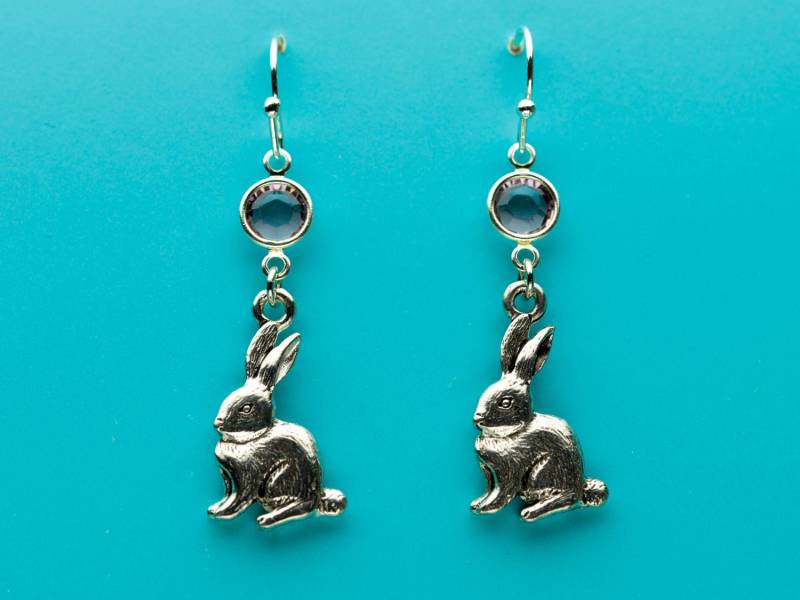Hase Kaninchen Ohrringe, Ohrringe Blass Rosa Kristall Baumeln, Geschenke Für Sie, 54 Hase Kaninchen Ohrringe, Ohrringe Blass Rosa Kristall Baumeln, Geschenke Für Sie, 54 von promisemeeverything2
