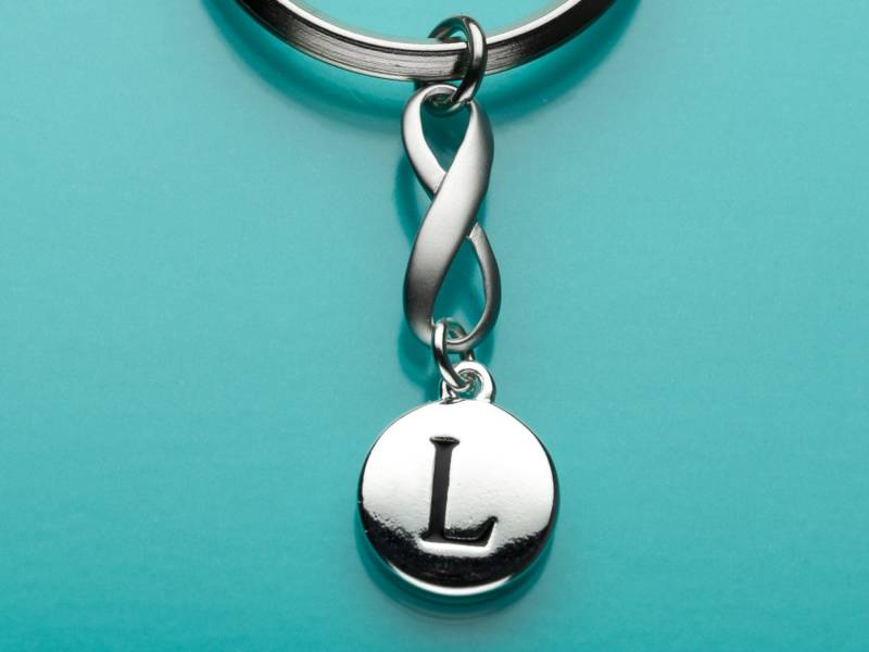 Infinity-Symbol Schlüsselbund, Infinity-Schlüsselring, Erste Personalisierte Benutzerdefinierte Charm 204 Infinity-Symbol Schlüsselbund, Infinity-Schlüsselring, Erste Personalisierte Benutzerdefinierte Charm 204 von promisemeeverything2