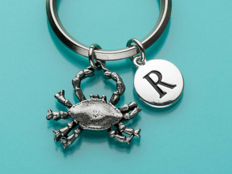 Krabbe Keychain, Schlüsselanhänger, Schlüsselanhänger Fisch, Krabben Personalisierte Meer Kreatur Charme, Anfängliche Keychain Krabbe Keychain, Schlüsselanhänger, Schlüsselanhänger Fisch, Krabben Personalisierte Meer Kreatur Charme, Anfängliche Keychain von promisemeeverything2