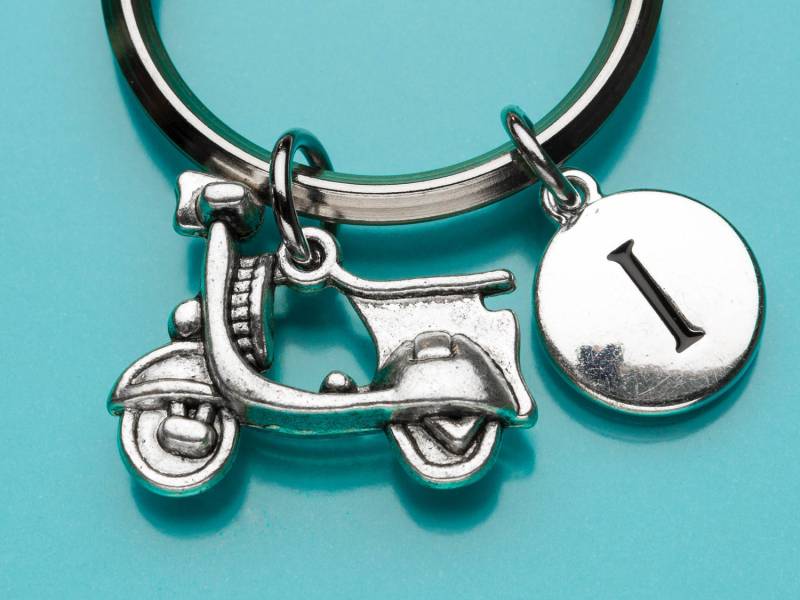 Motorrad-Schlüsselanhänger, Schlüsselanhänger Motorrad, Motorroller, Sport, Erste Schlüsselanhänger, Personalisierte Benutzerdefinierte Charme von promisemeeverything2