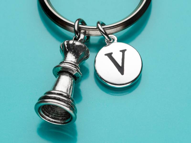 Schachfigur Schlüsselanhänger, Königin Schachstück Schachkönigin, Schachliebhaber, Schach Geschenk, Personalisierter Schlüsselbund Schachfigur Schlüsselanhänger, Königin Schachstück Schachkönigin, Schachliebhaber, Schach Geschenk, Personalisierter Schlüsselbund von promisemeeverything2