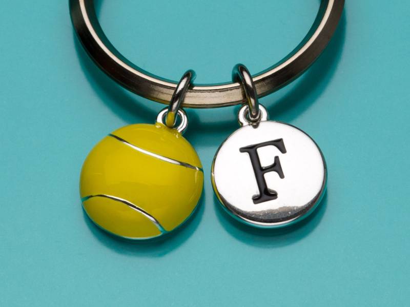 Tennis Ball Schlüsselanhänger, Gelb Ball, Sportgeräte, Erste Personalisiert, Charme Schlüsselbund, 812 Tennis Ball Schlüsselanhänger, Gelb Ball, Sportgeräte, Erste Personalisiert, Charme Schlüsselbund, 812 von promisemeeverything2