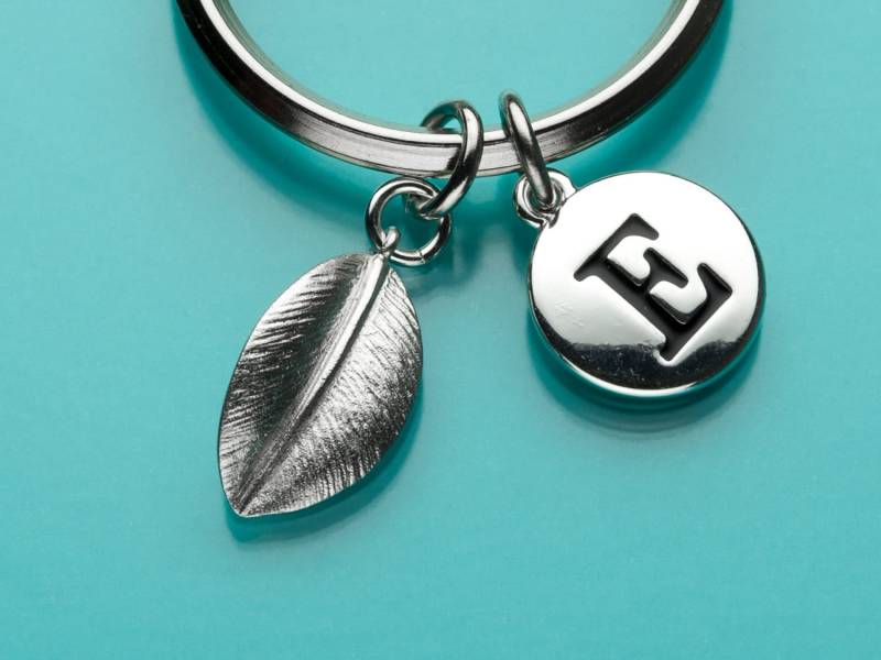 Veined Leaf Schlüsselbund, Blatt Schlüsselring, Anfängliche Keychain, Personalisierte Benutzerdefinierte Charme 371 Veined Leaf Schlüsselbund, Blatt Schlüsselring, Anfängliche Keychain, Personalisierte Benutzerdefinierte Charme 371 von promisemeeverything2