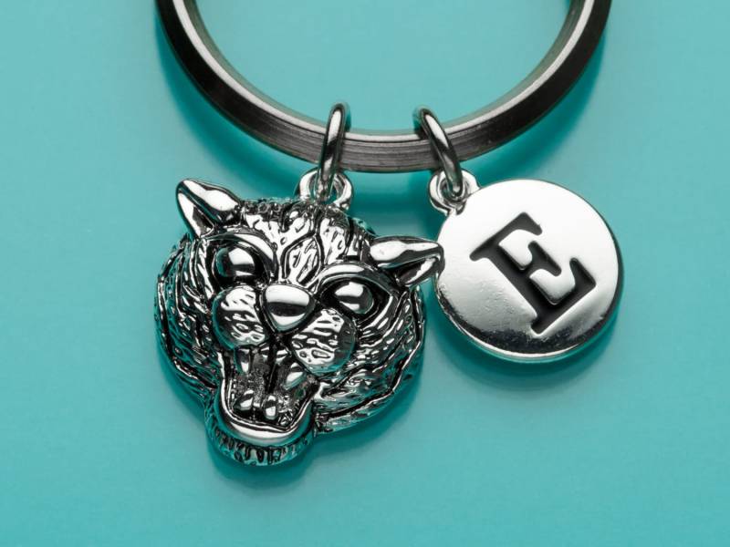 Wildkatze Schlüsselbund, Schlüsselanhänger, Katze Charm, Dschungel-Charme, Maskottchen, Anfängliche Keychain, Personalisierte Benutzerdefinierte Wildkatze Schlüsselbund, Schlüsselanhänger, Katze Charm, Dschungel-Charme, Maskottchen, Anfängliche Keychain, Personalisierte Benutzerdefinierte von promisemeeverything2