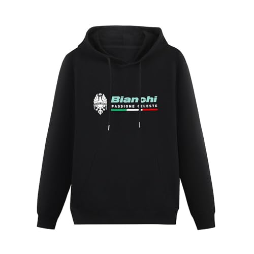 propr Bianchi Passione Celeste Bicycle Logo Hoody Black L von propr