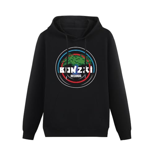 propr Bonzai Records Hoody Techno Trance Hardcore Black S von propr