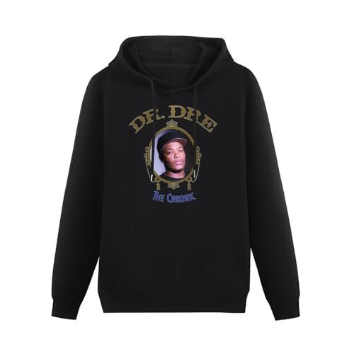 propr Dr.DRE The Chronic Hoody with Kangaroo Pocket Sweatershirt Hoodie Black L von propr